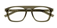 Montatura vista Saint Laurent Uomo SL 157006-BROWN-BROWN-TRANSPARENT52 - SL 157006-BROWN-BROWN-TRANSPARENT52